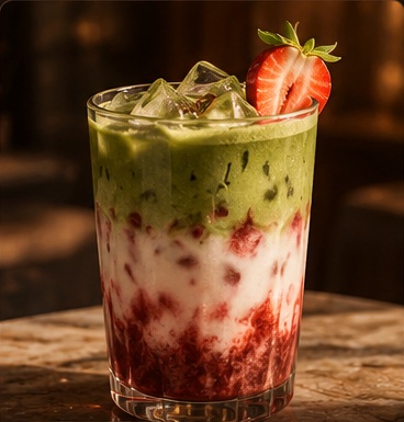 Strawberry Matcha